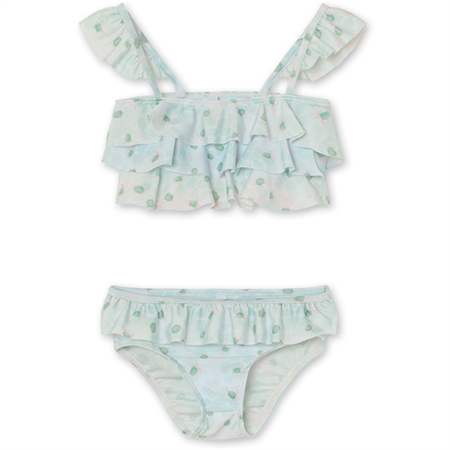 MINI A TURE Guilia Printed UV50 Bikini Green Sea Turtle