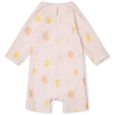 MINI A TURE Goldie Printed UV50 Swim Suit Big Coral Reef
