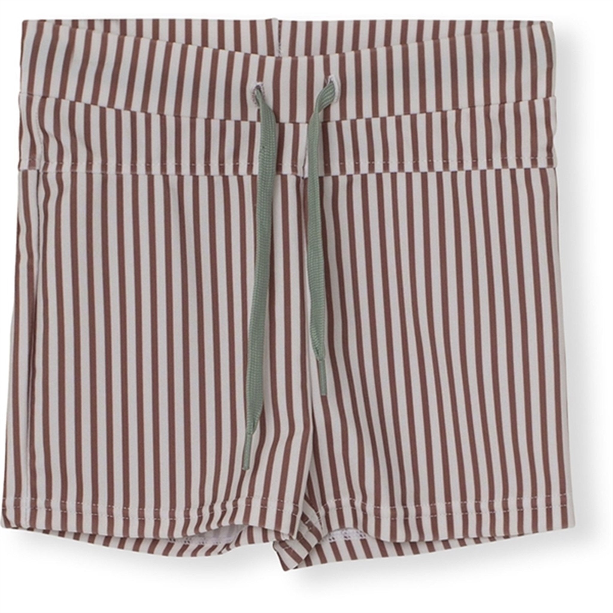 MINI A TURE Gerryan Printed UV50 Swim Shorts Acorn Brown Stripes