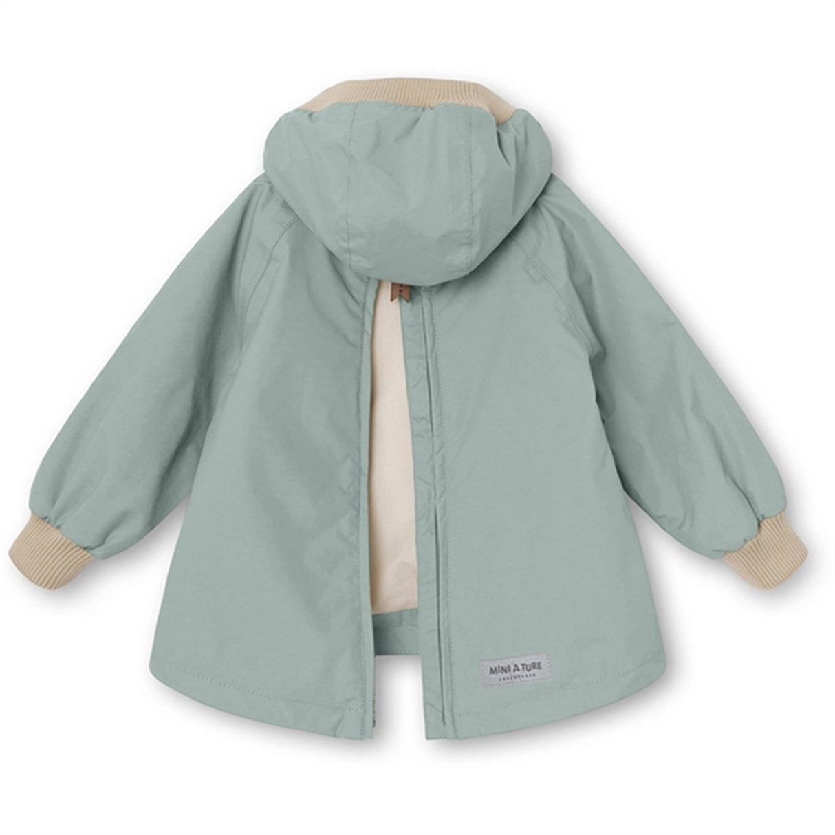 MINI A TURE Baby Vito Spring Anorak Gray Mist