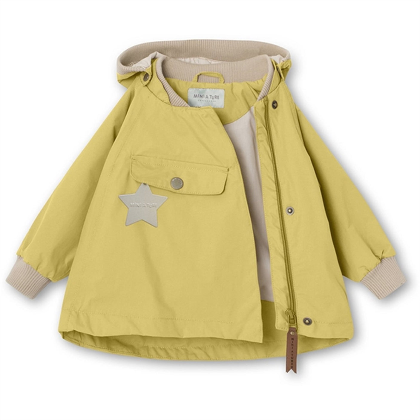 MINI A TURE Wai Spring Jacket Dusky Citron