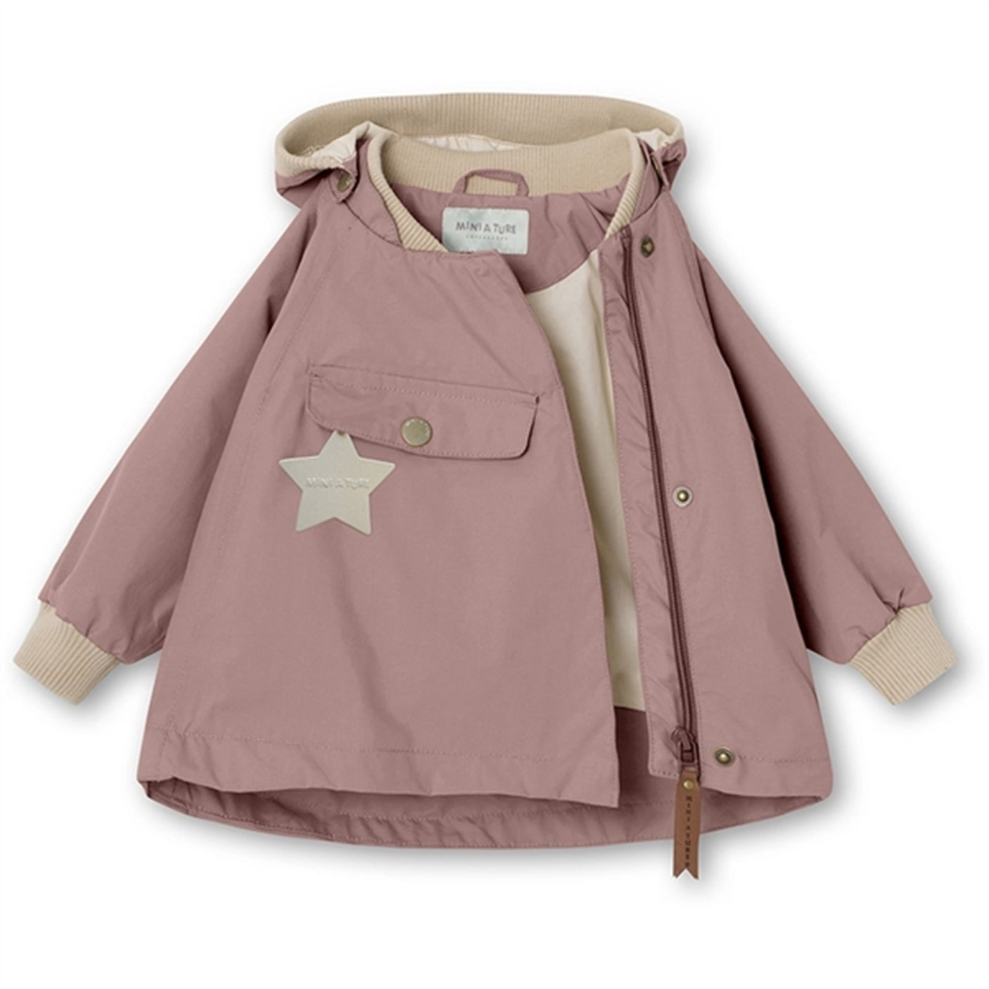 MINI A TURE Wai Spring Jacket Pale Woodrose