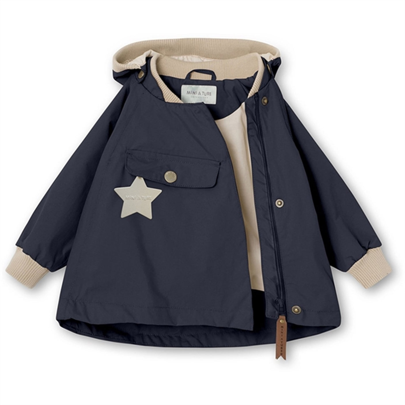 MINI A TURE Wai Spring Jacket Ombre Blue