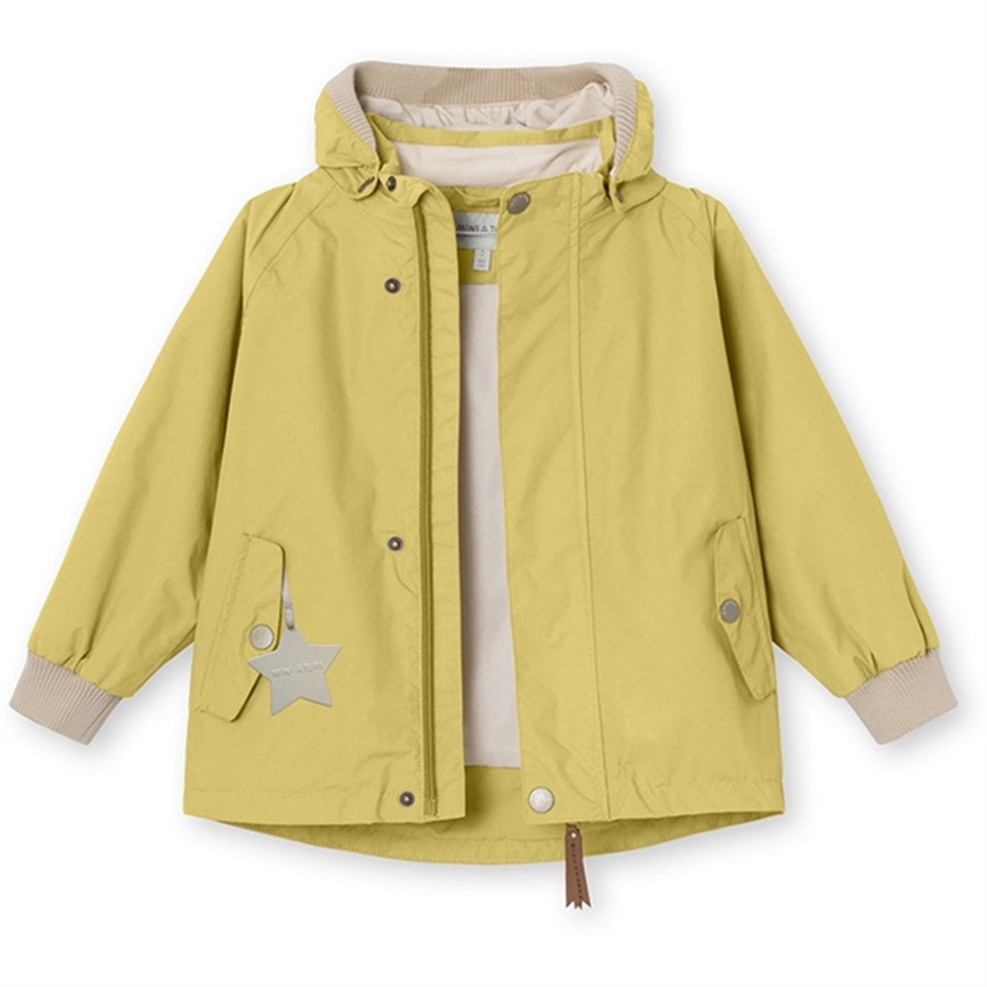 MINI A TURE Wally Spring Jacket Dusky Citron