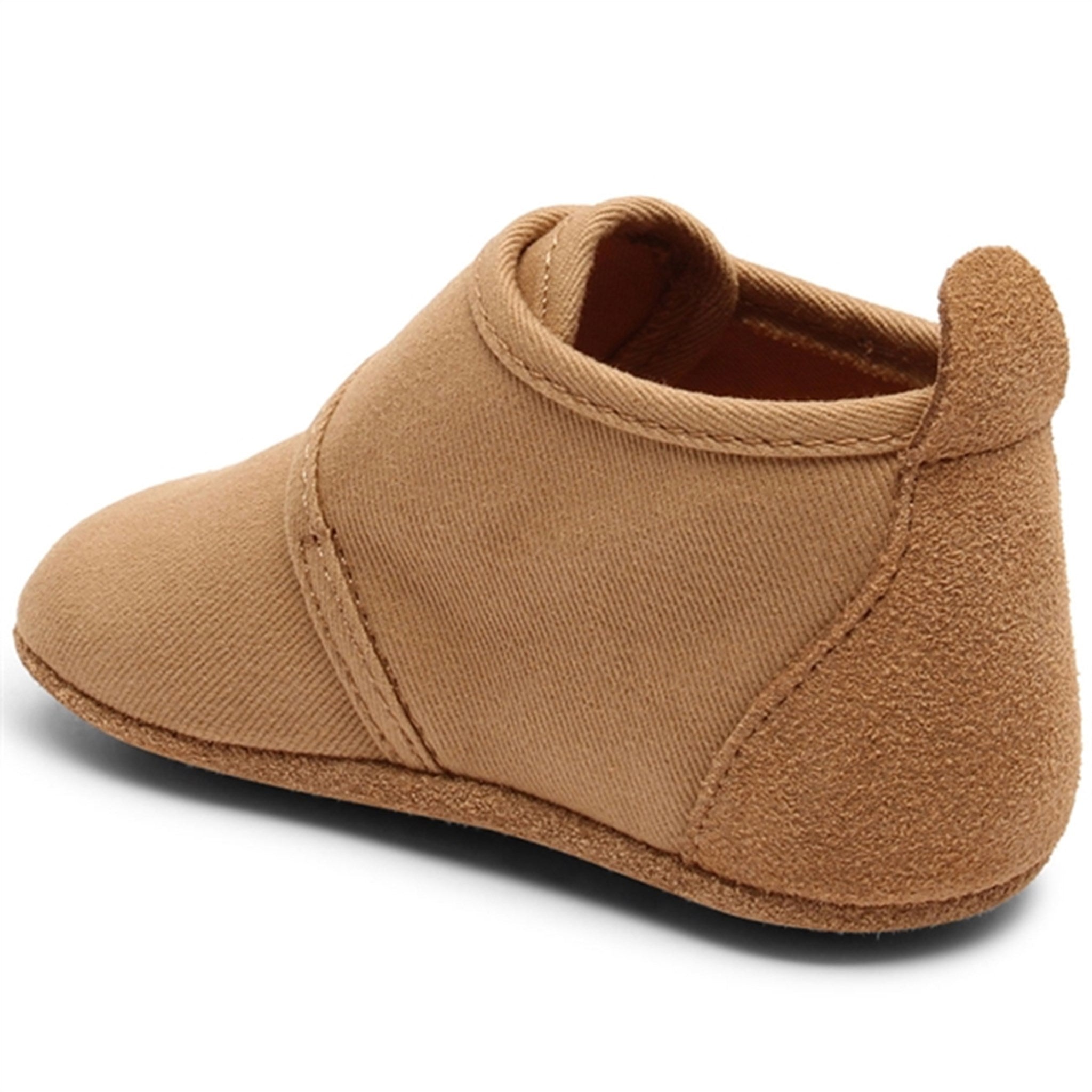 Bisgaard Baby Cotton Home Shoe Camel 2