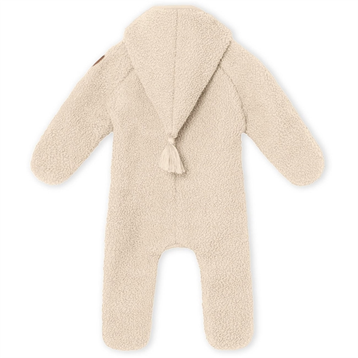 MINI A TURE Adel Teddy Fleece Jumpsuit Sand Dollar