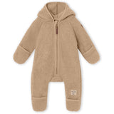 MINI A TURE Adel Teddy Fleece Jumpsuit Savannah Tan