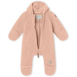 MINI A TURE Adel Teddy Fleece Jumpsuit Rose Dust