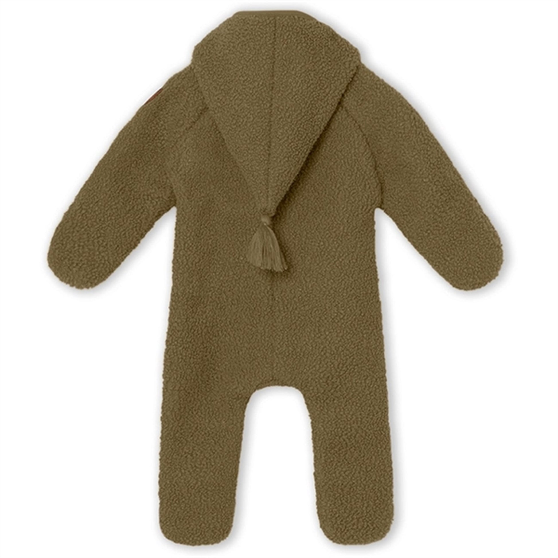 MINI A TURE Adel Teddy Fleece Jumpsuit Capers Green