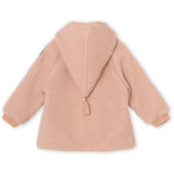 MINI A TURE Liff Teddy Fleece Jacket Rose Dust