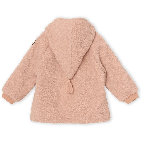 MINI A TURE Liff Teddy Fleece Jacket Rose Dust
