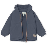 MINI A TURE Liff Teddy Fleece Jacket Ombre Blue