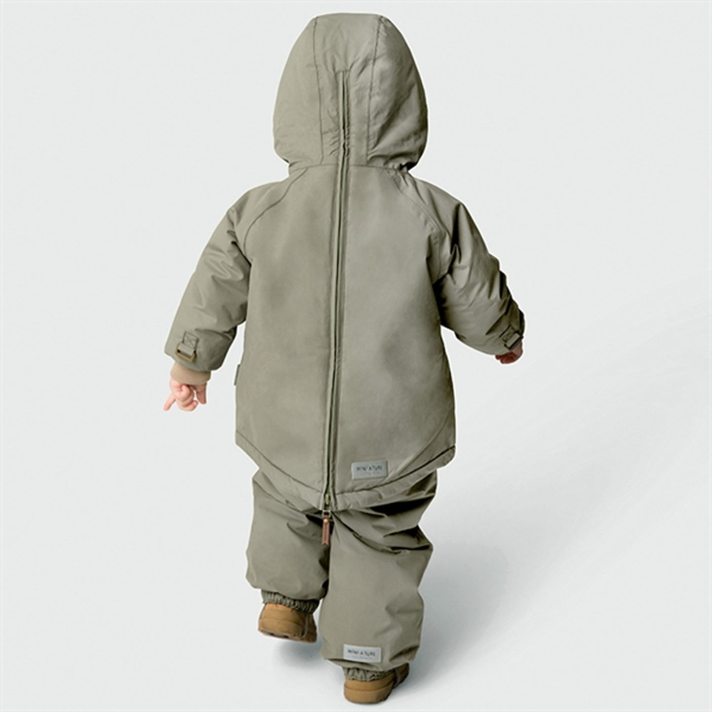 MINI A TURE Baby Wen Anorak Vert