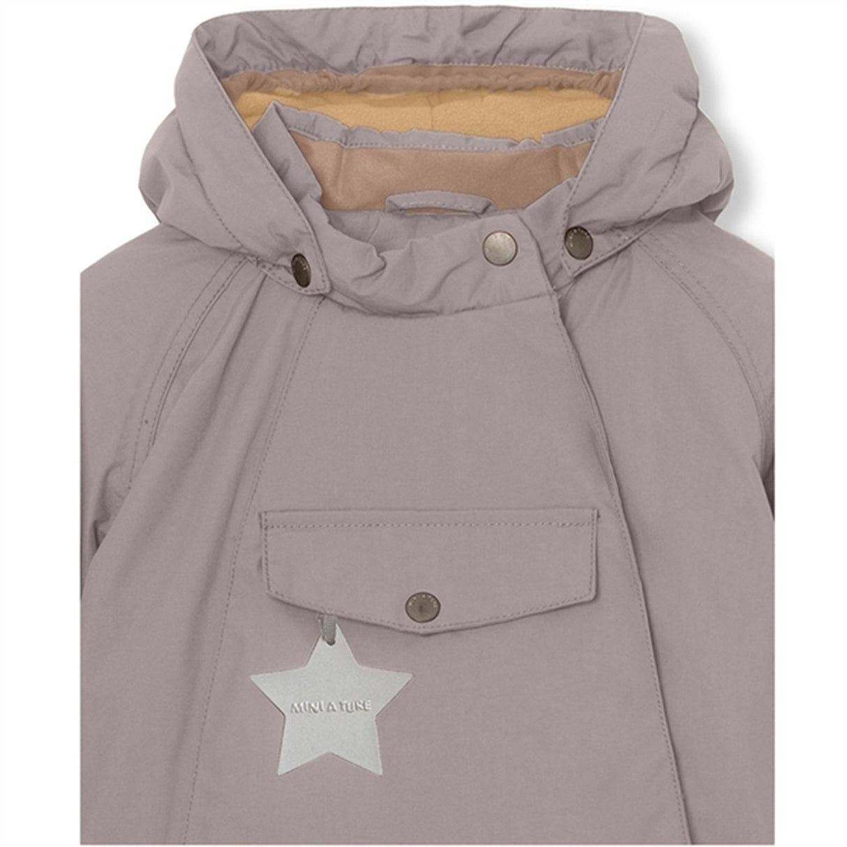 MINI A TURE Wang Fleece Winter Jacket Zinc Purple
