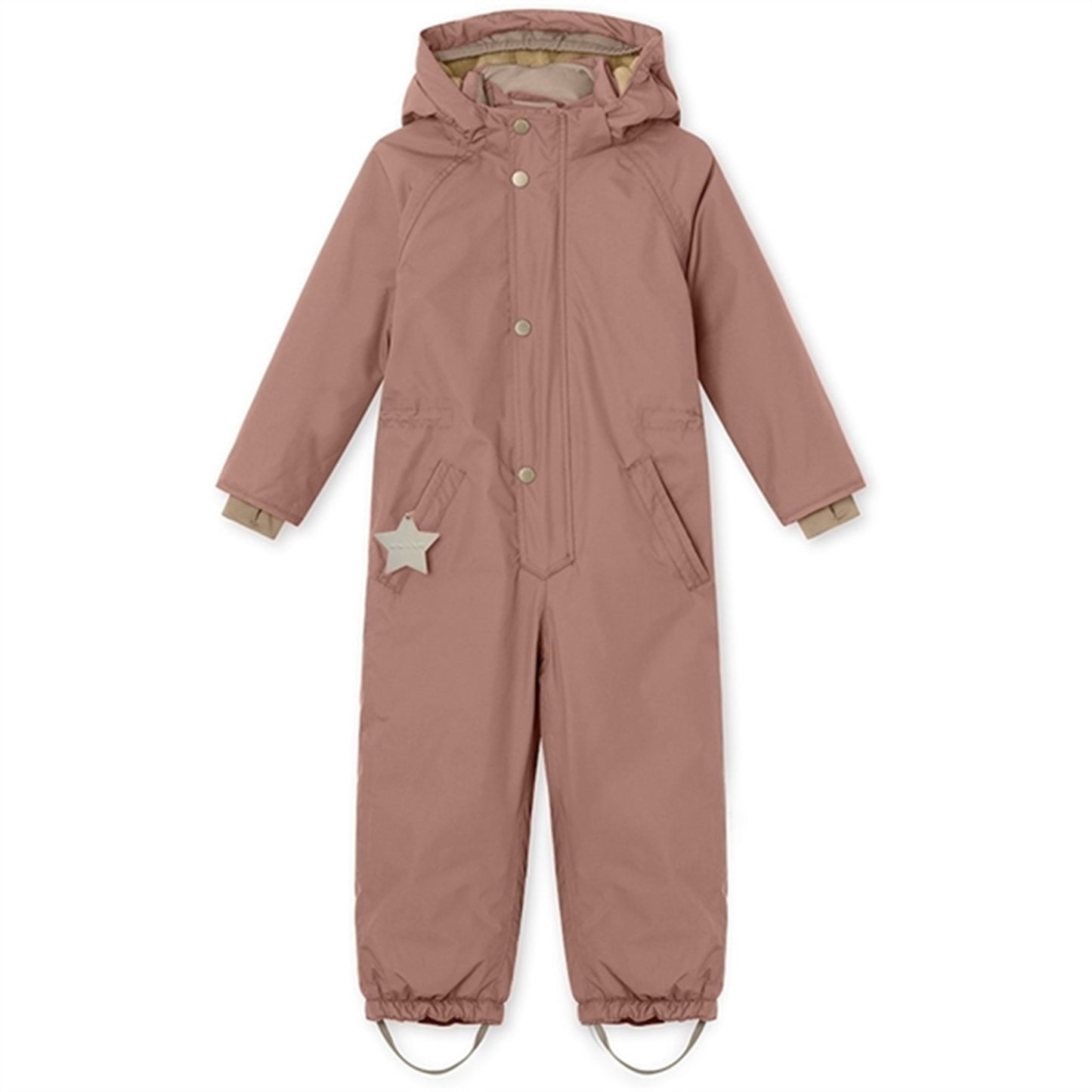 MINI A TURE Wanni Fleece Snow Suit Wood Rose