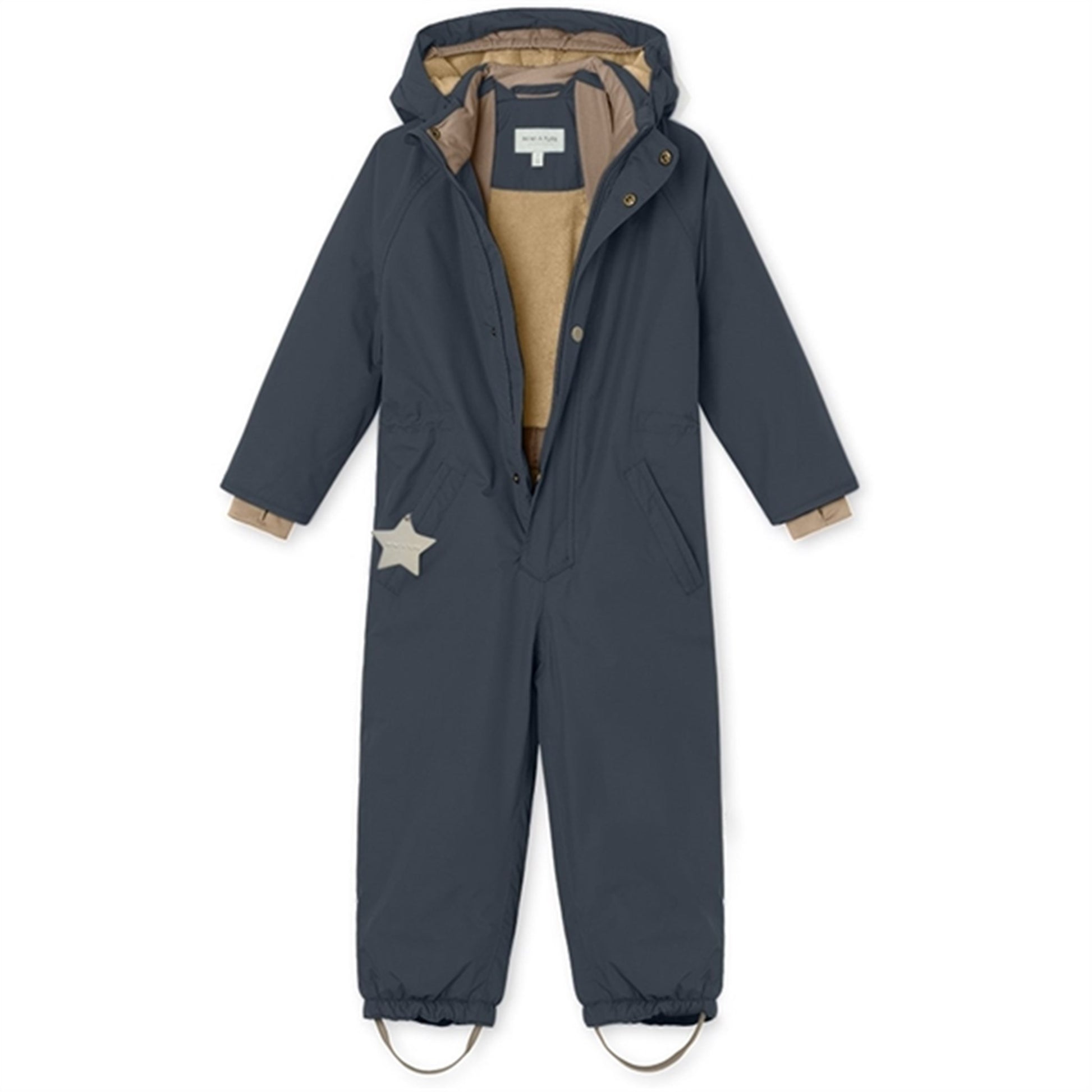 MINI A TURE Wanni Fleece Snow Suit Blue Nights