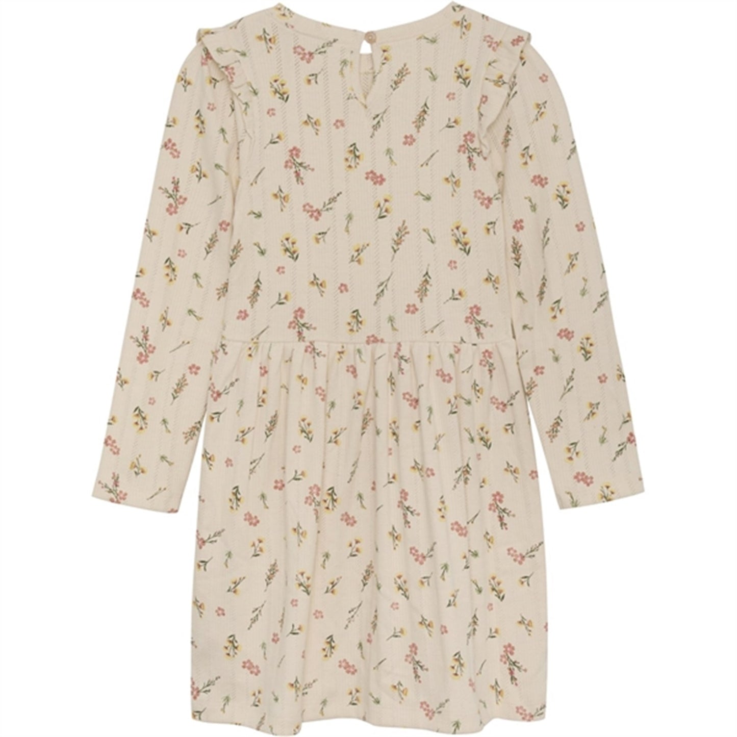 Minymo Pink Champagne Kjole AOP Pointell