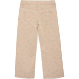 Minymo Peach Beige Bukser AOP Twill