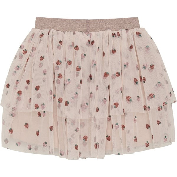 Minymo Spanish Villa skirt w. Glitter AOP