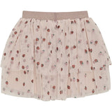 Minymo Spanish Villa skirt w. Glitter AOP