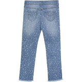 Minymo China Blue Pants AOP Denim