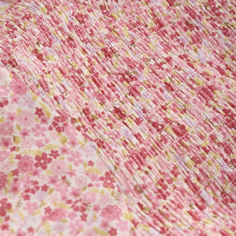 Minymo Pink Dogwood Dress AOP w. Lining