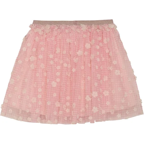 Minymo Pink Dogwood Skirt AOP 3