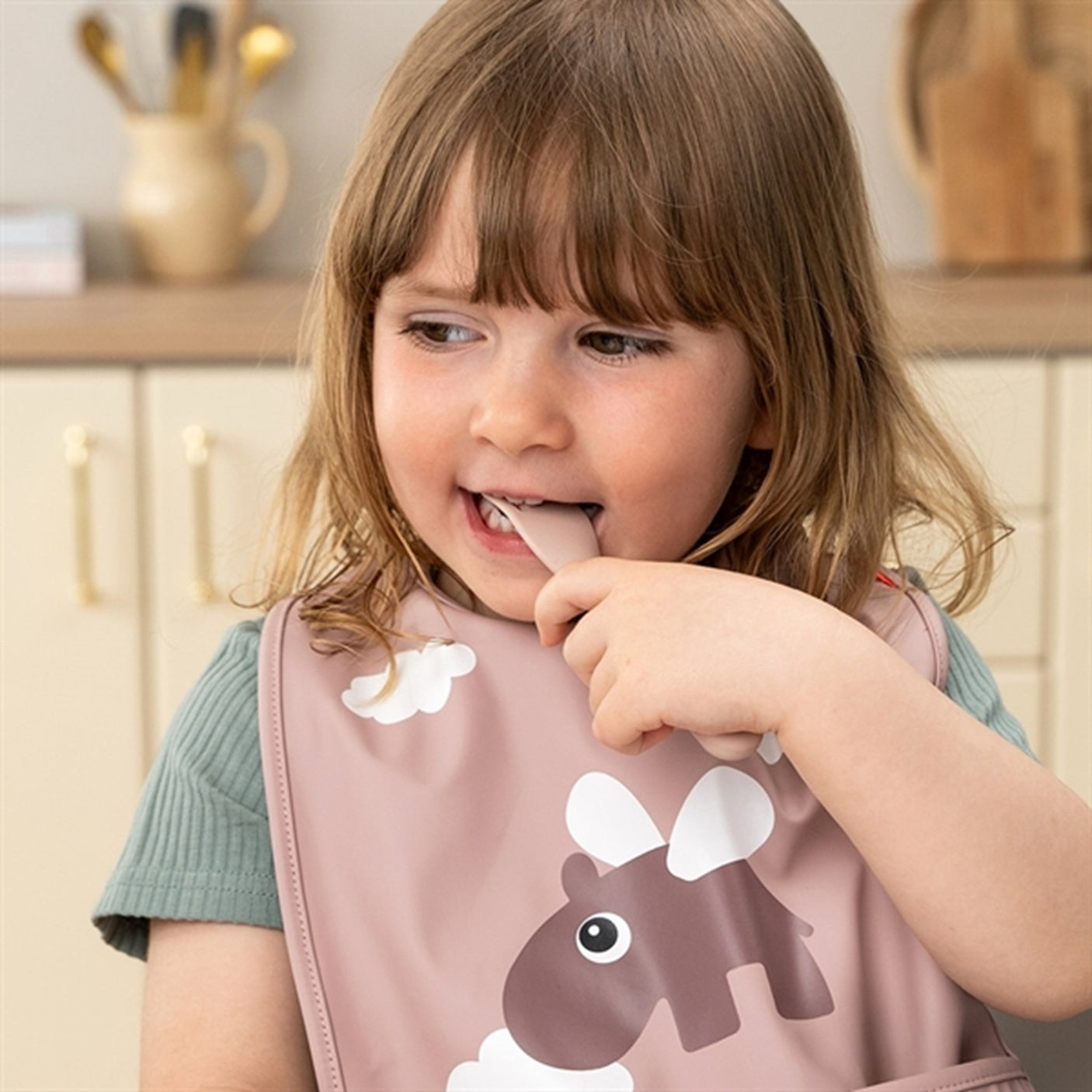 Done by Deer Foodie Cutlery Set Happy Dots Powder