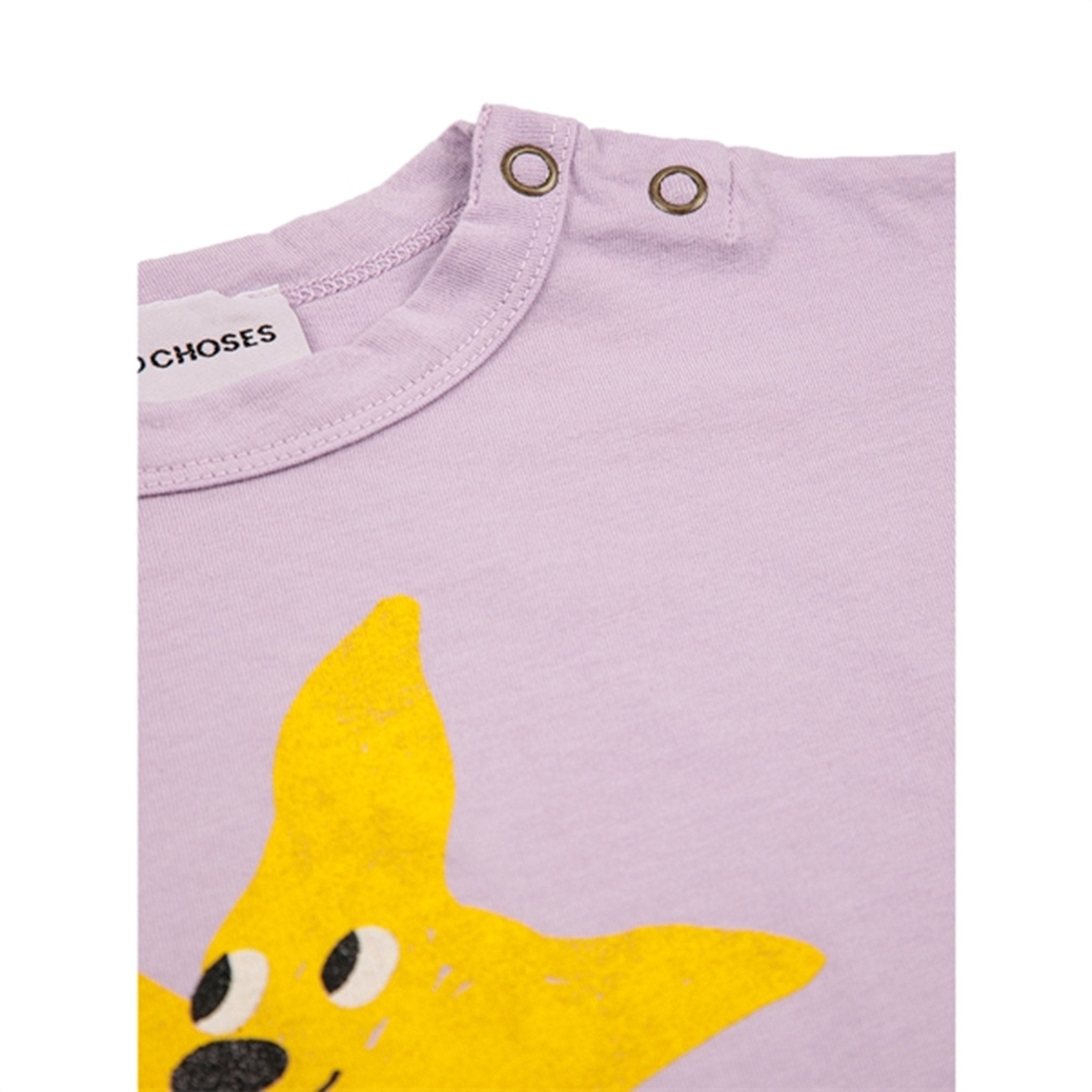 Bobo Choses Lavender Starfish T-Shirt 5