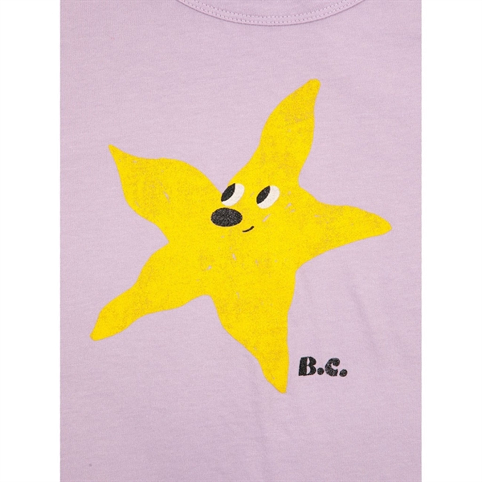 Bobo Choses Lavender Starfish T-Shirt 4
