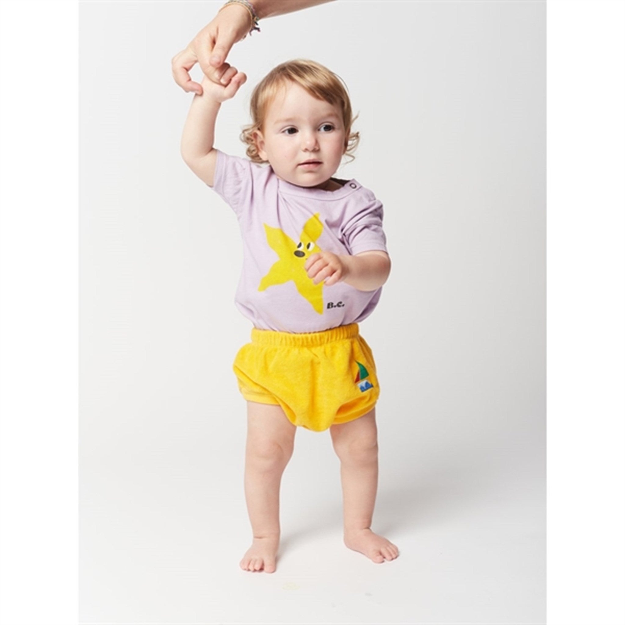 Bobo Choses Lavender Starfish T-Shirt 3