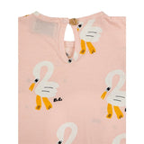 Bobo Choses Light Pink Pelican All Over Ruffle T-Shirt