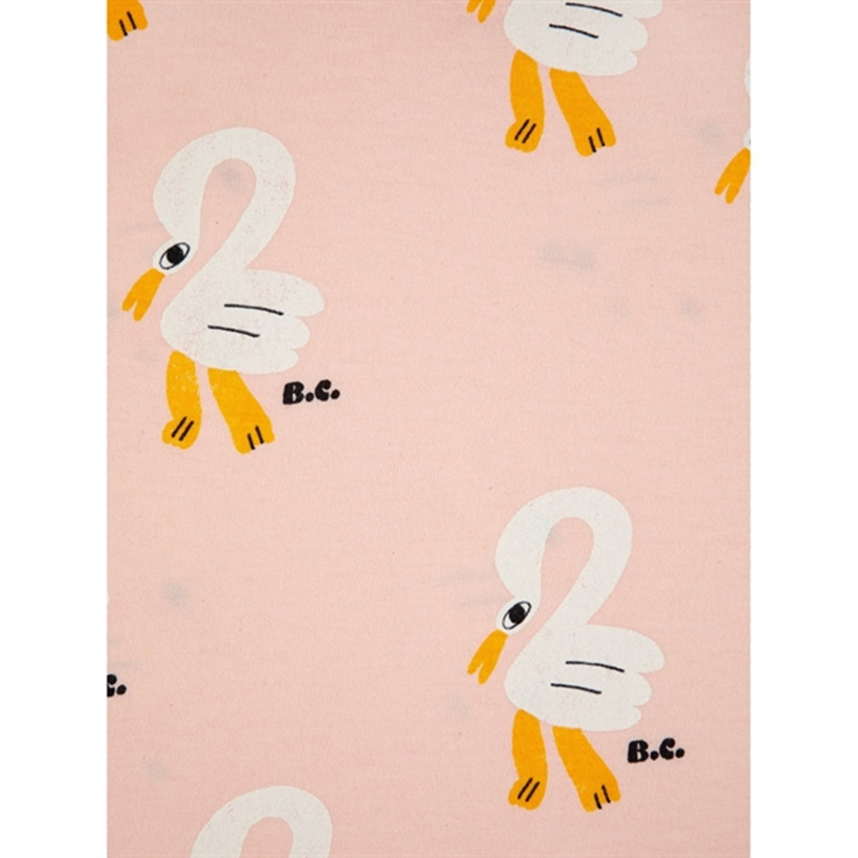 Bobo Choses Light Pink Pelican All Over Ruffle T-Shirt