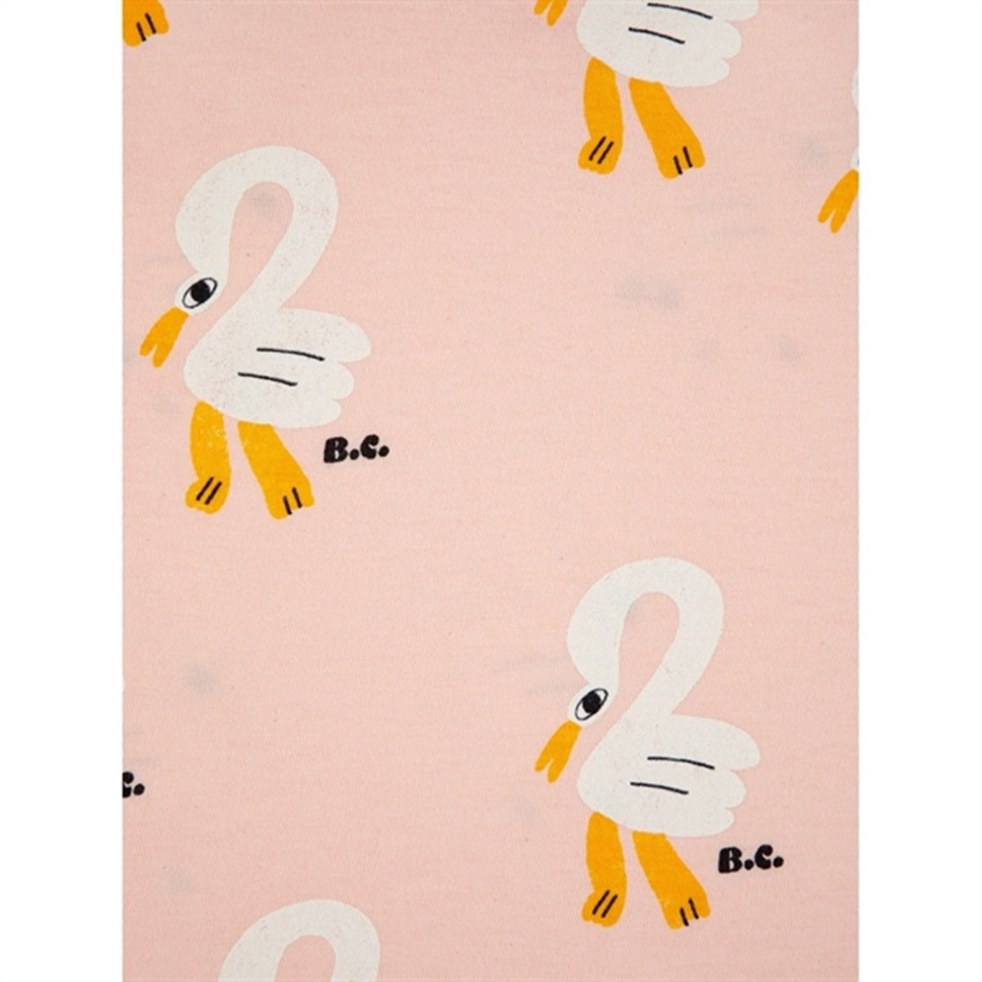 Bobo Choses Light Pink Pelican All Over Ruffle T-Shirt