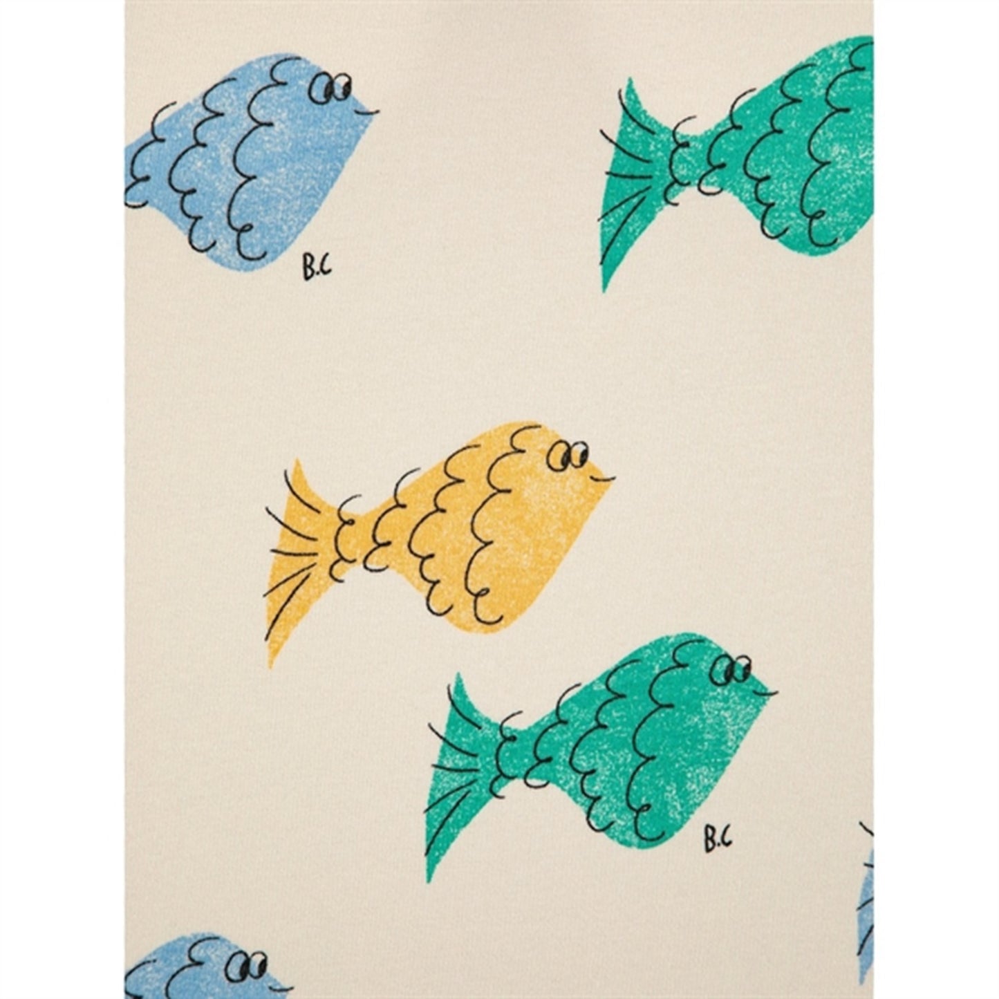 Bobo Choses White Multicolor Fish All Body