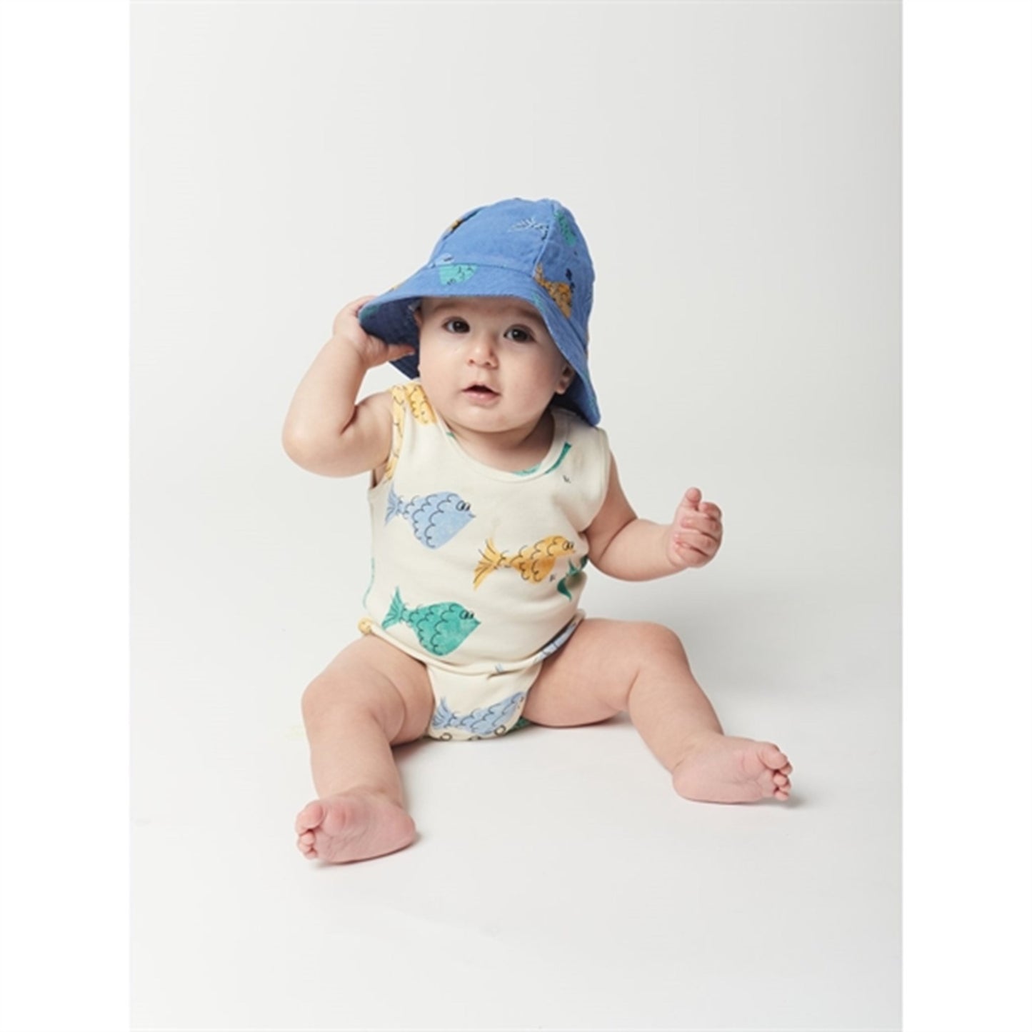 Bobo Choses White Multicolor Fish All Body