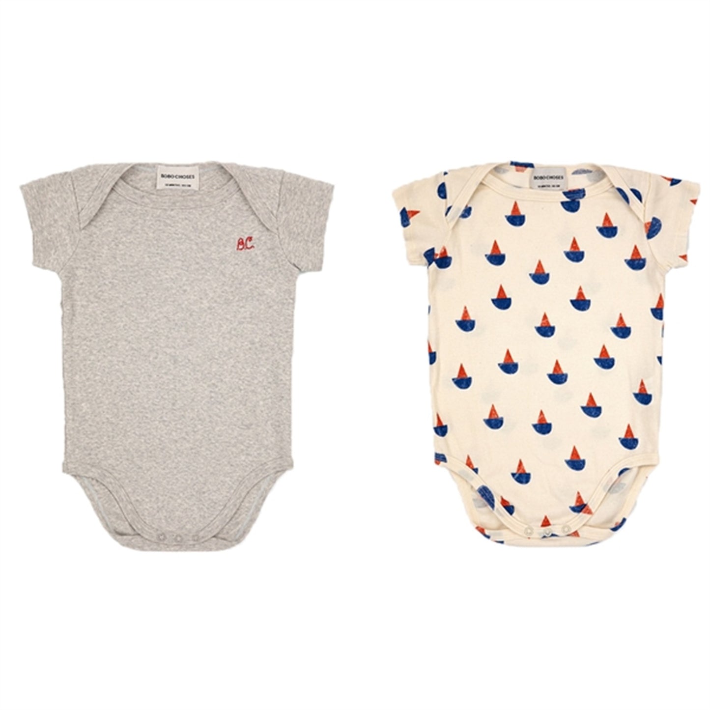 Bobo Choses White Sail Boat All Over Body set