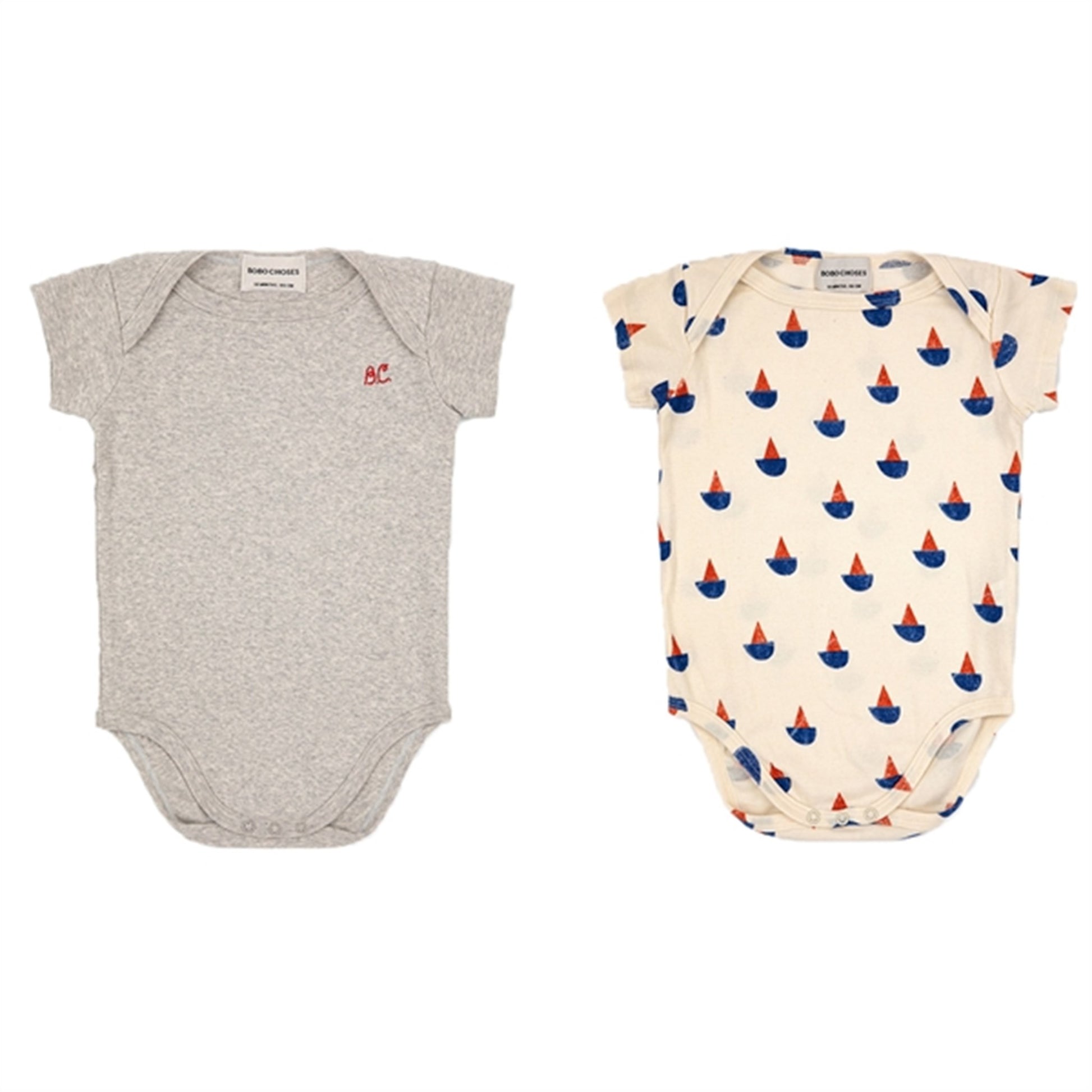 Bobo Choses White Sail Boat All Over Body set