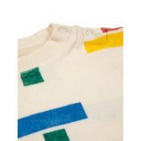 Bobo Choses White Multicolor Beacons Sweatshirt