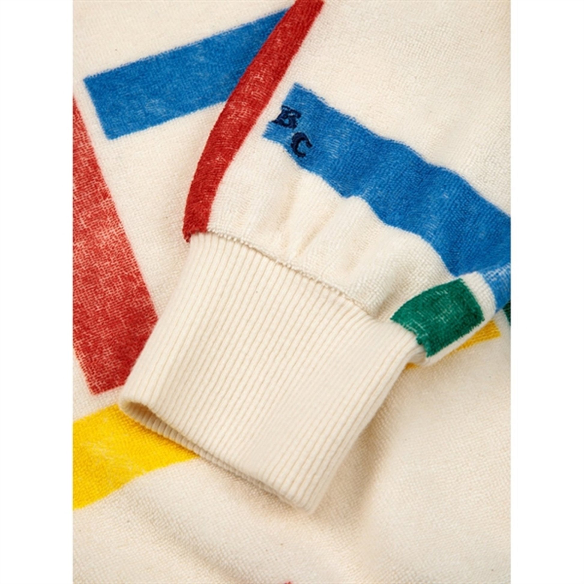 Bobo Choses White Multicolor Beacons Sweatshirt
