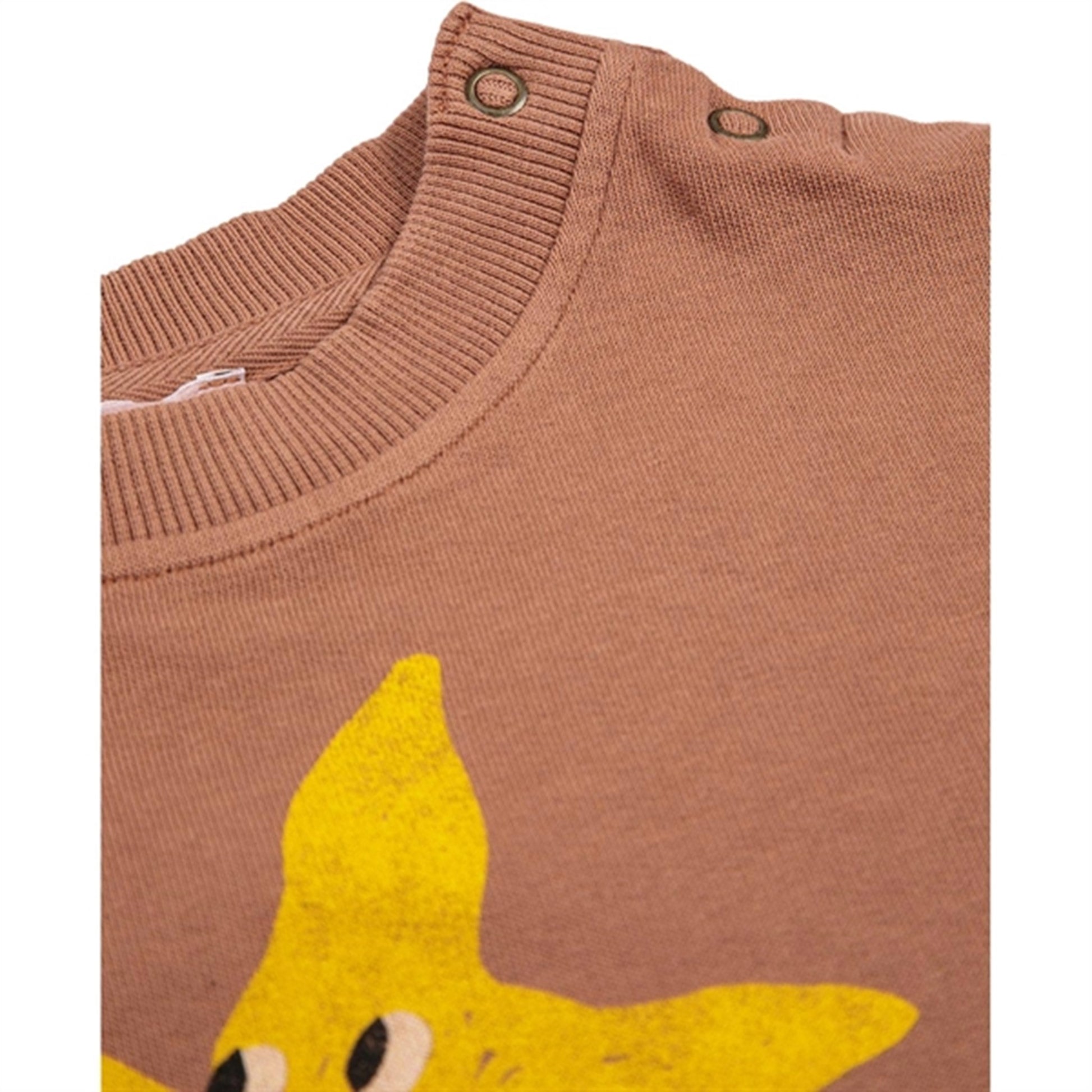 Bobo Choses Brown Starfish Sweatshirt