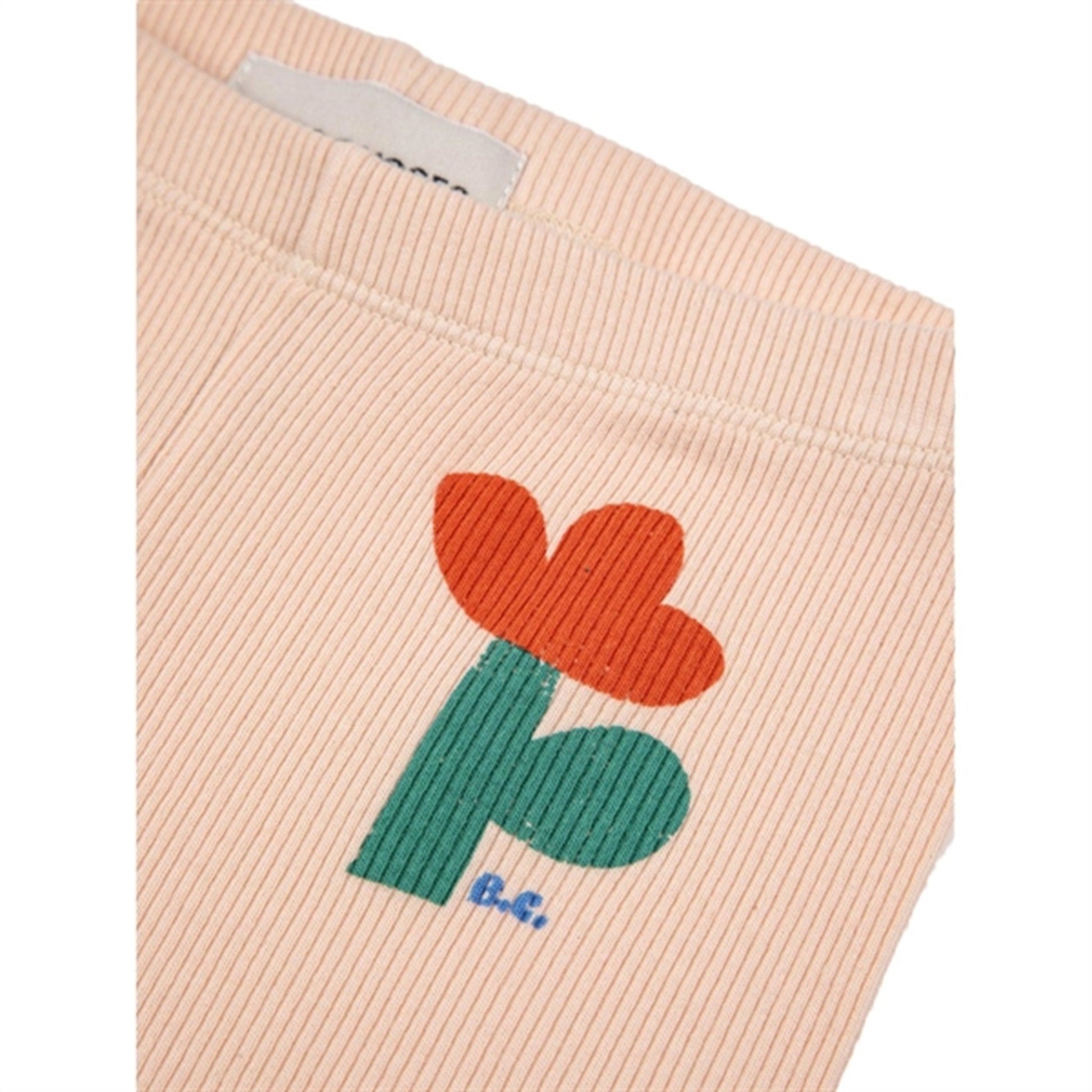 Bobo Choses Light Pink Sea Flower Leggings