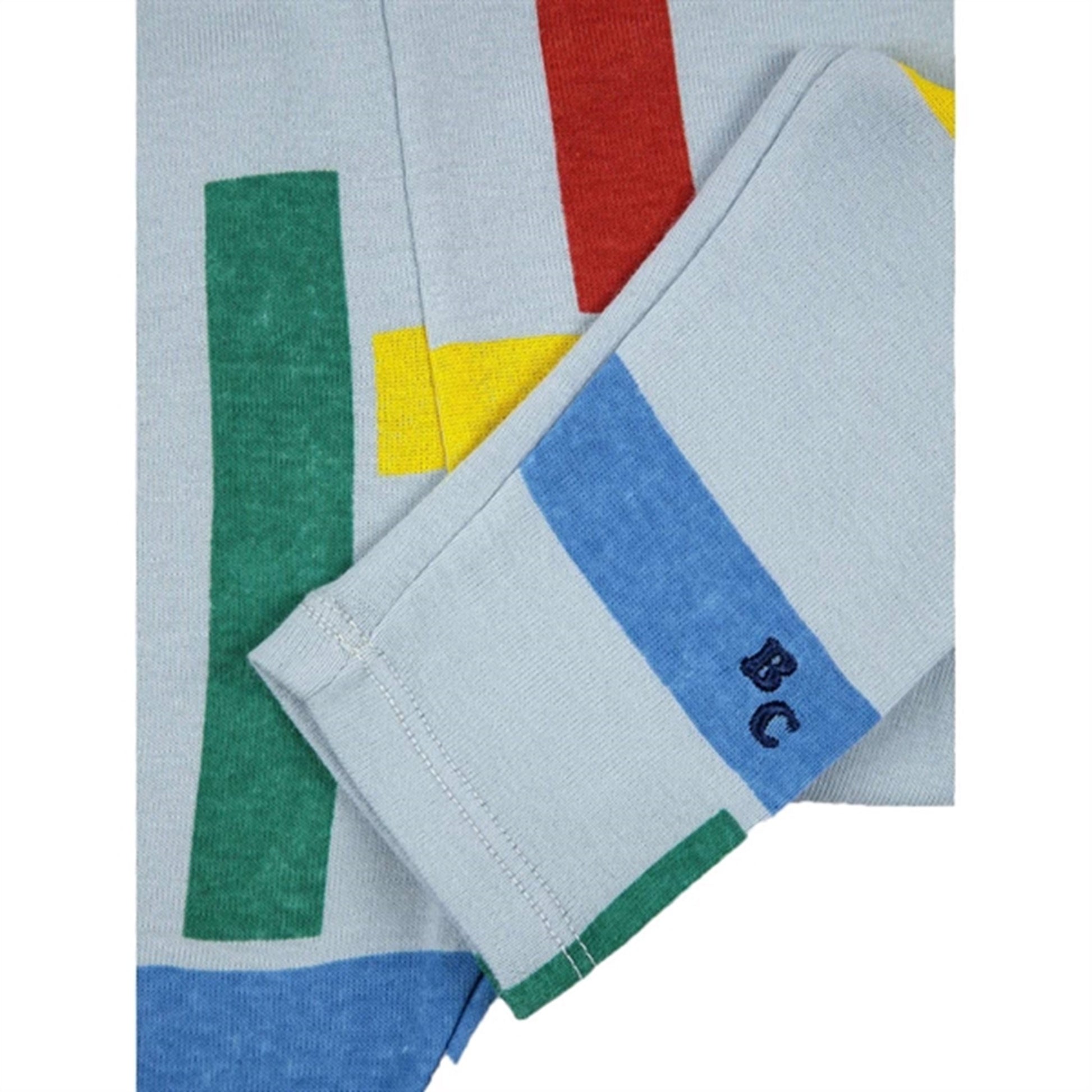 Bobo Choses Light Blue Multicolor Beacons All Over Leggings