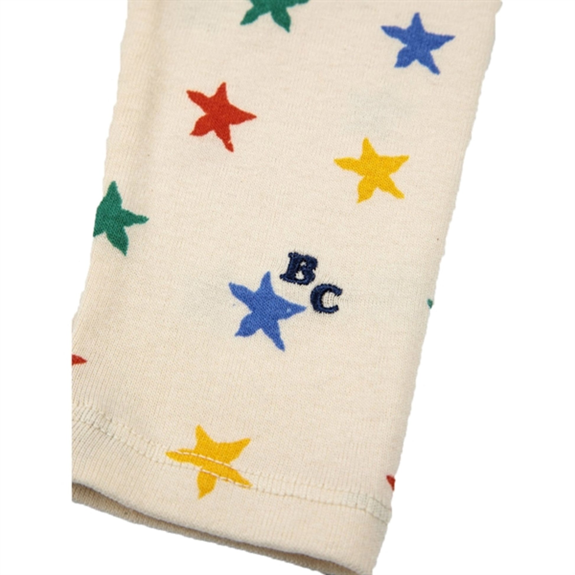 Bobo Choses White Multicolor Stars All Over Leggings
