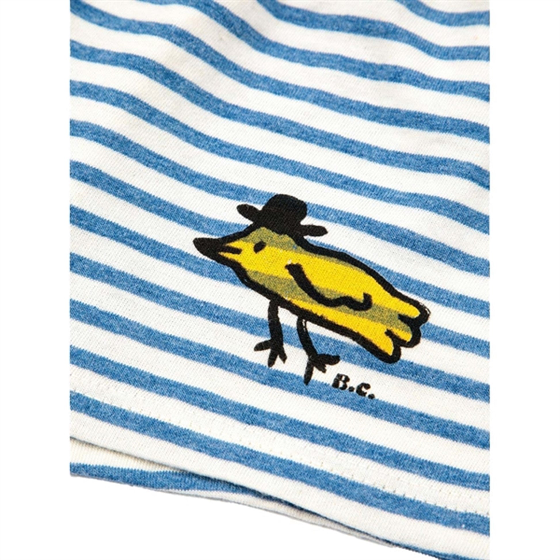 Bobo Choses Blue Stripe Shorts