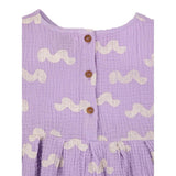 Bobo Choses Lavender Waves All Over Dress