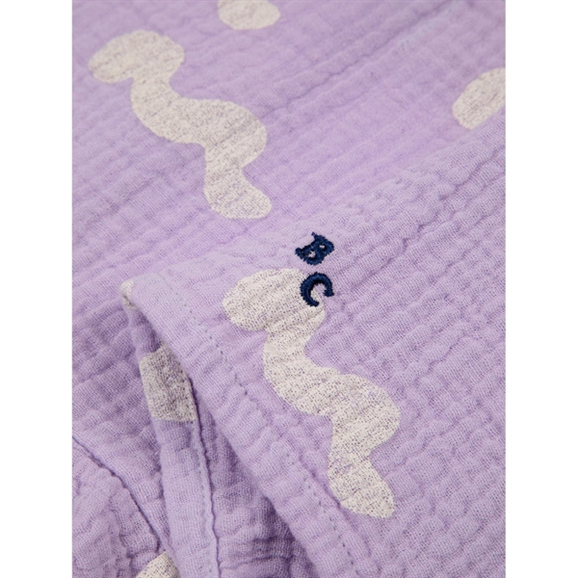 Bobo Choses Lavender Waves All Over Dress