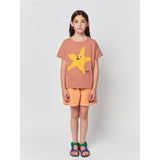 Bobo Choses Brown Starfish T-Shirt
