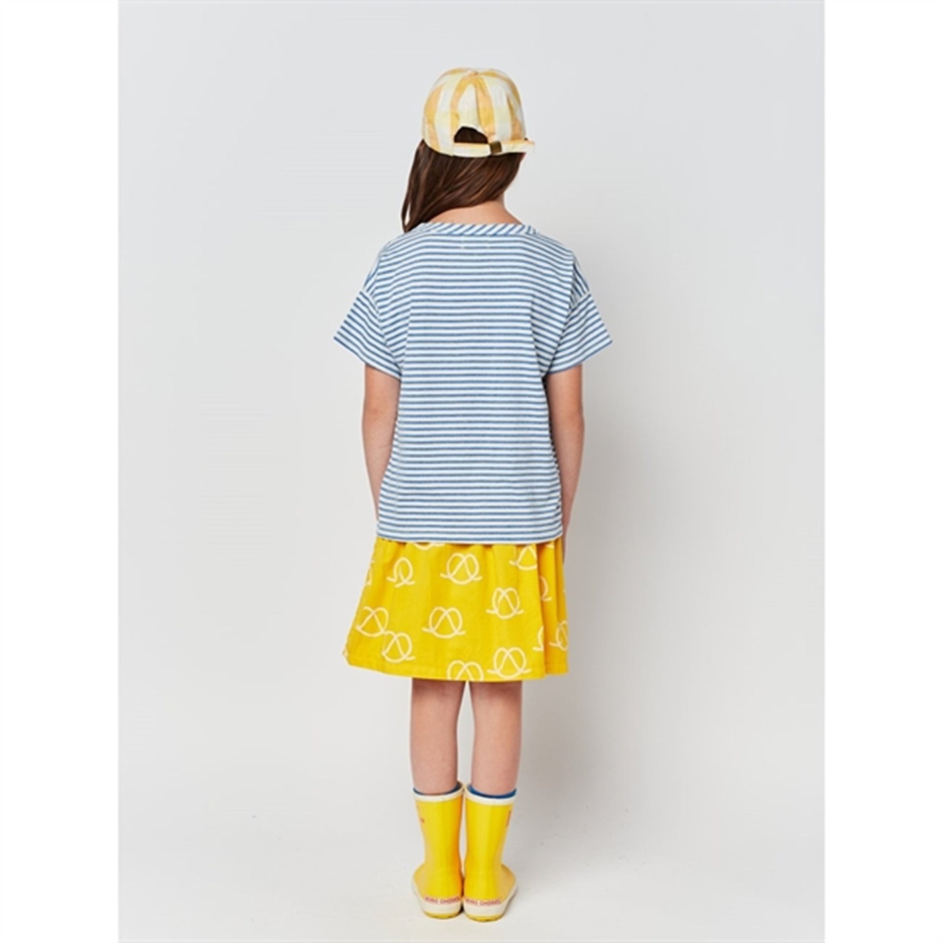 Bobo Choses Light Blue Stripes T-Shirt