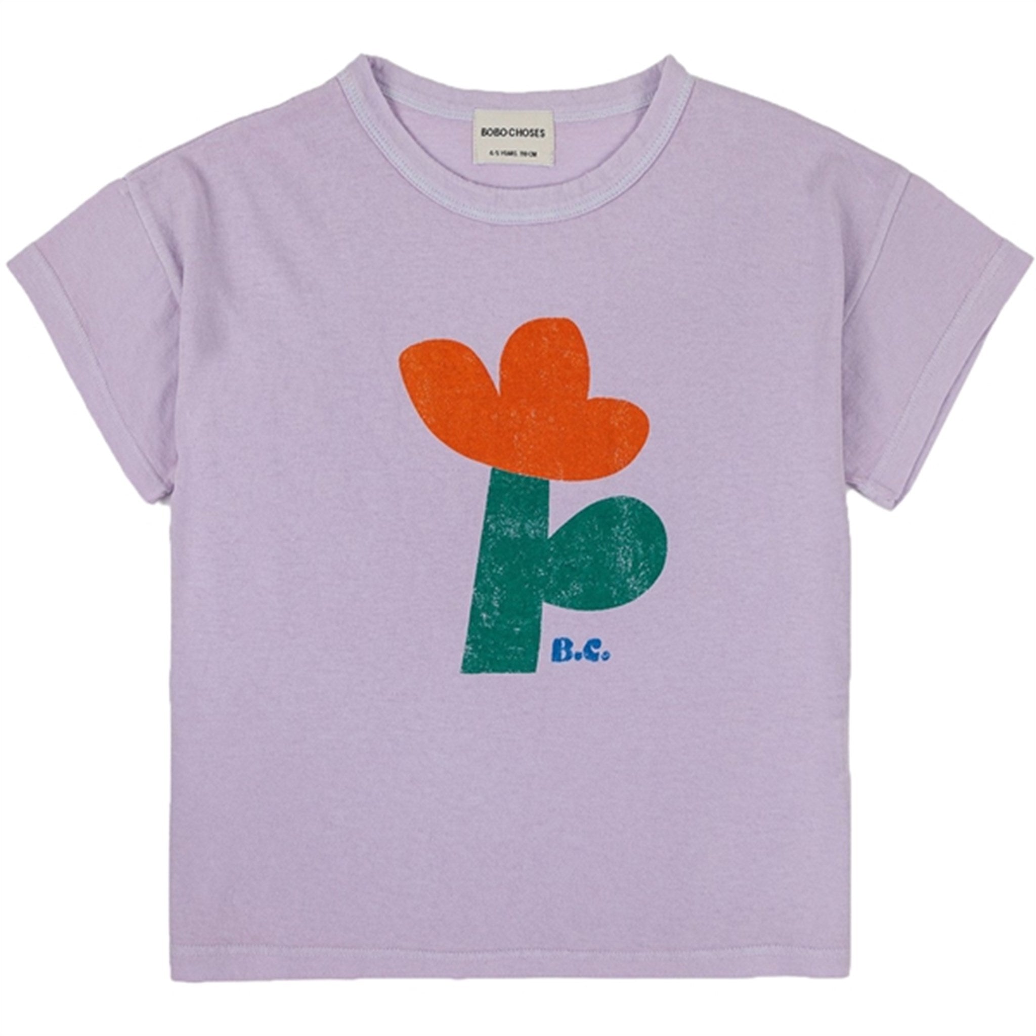 Bobo Choses Lavender Sea Flower T-Shirt